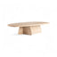 Sereno Travertine Coffee Table - Low