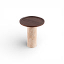 Travertine Side Table 01