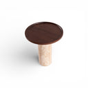Travertine Side Table 01