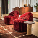 Travertine Side Table 01