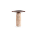 Travertine Side Table 01