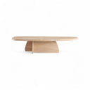 Sereno Travertine Coffee Table - Low