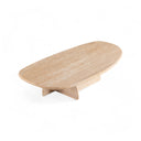 Sereno Travertine Coffee Table - Low