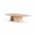 Sereno Travertine Coffee Table - Low