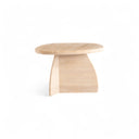 Sereno Travertine Coffee Table - High